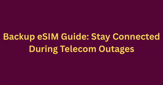 Backup eSIM Guide: Stay Connected During Telecom Outages